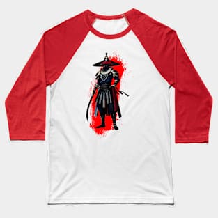 Ghost Samurai Baseball T-Shirt